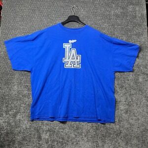 Los Angeles Dodgers MLB CSA T-Shirt Men's Blue Short Sleeve Graphic Tee - 3XL
